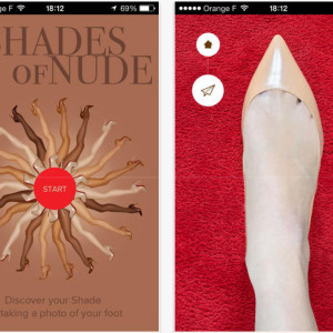 App di capsule collection The Nudes di Christian Louboutin