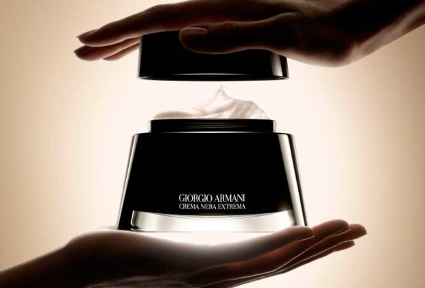 armani crema nera