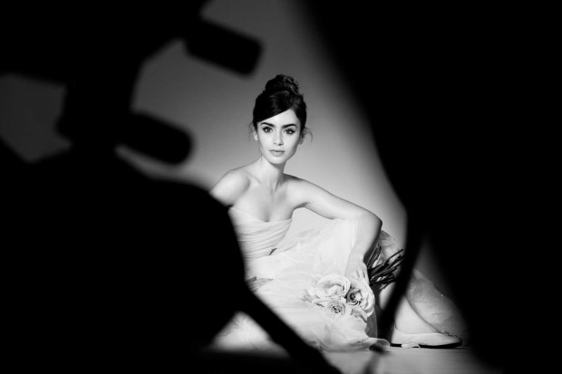 Lily Collins foto Barwerd van der Plas for Lancôme ©2013