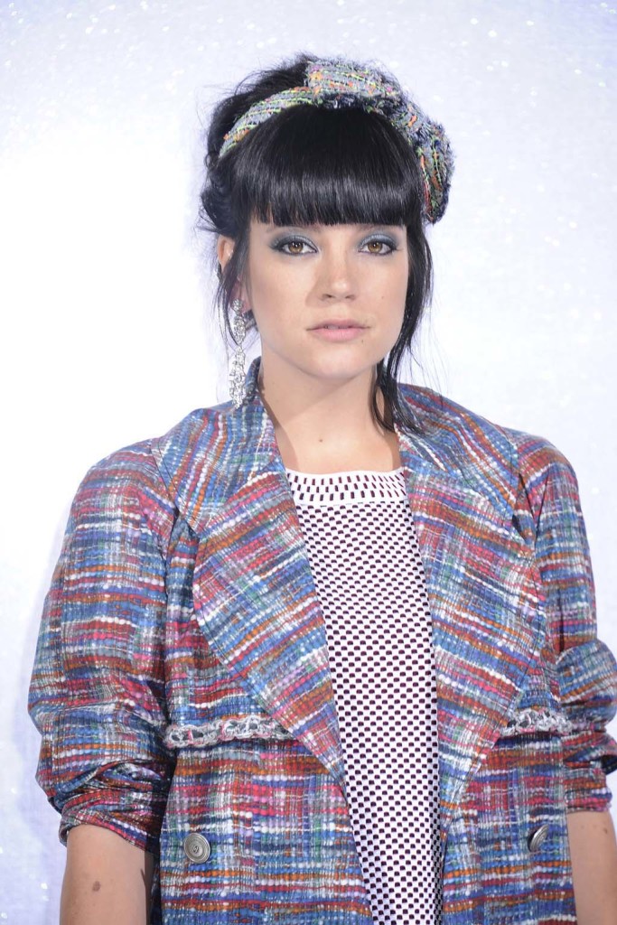 Lily Allen - Défilé CHANEL HC PE 2014