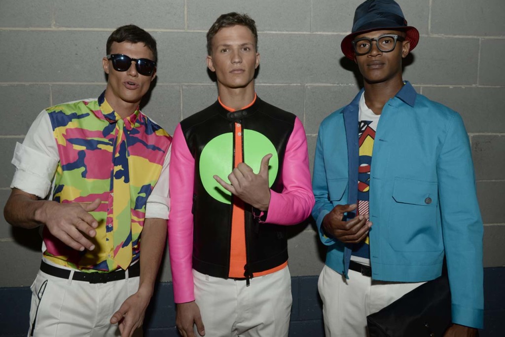 Nails&Beauty - DSquared2 SS 2015 Men Fashion Show
