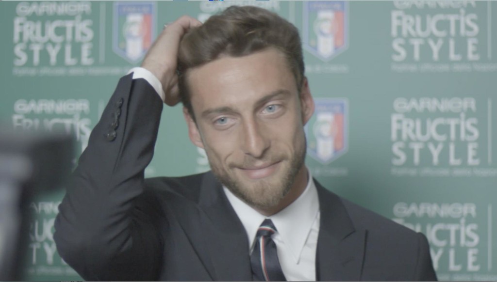 Garnier Gel Fructis Natural Chic Claudio Marchisio
