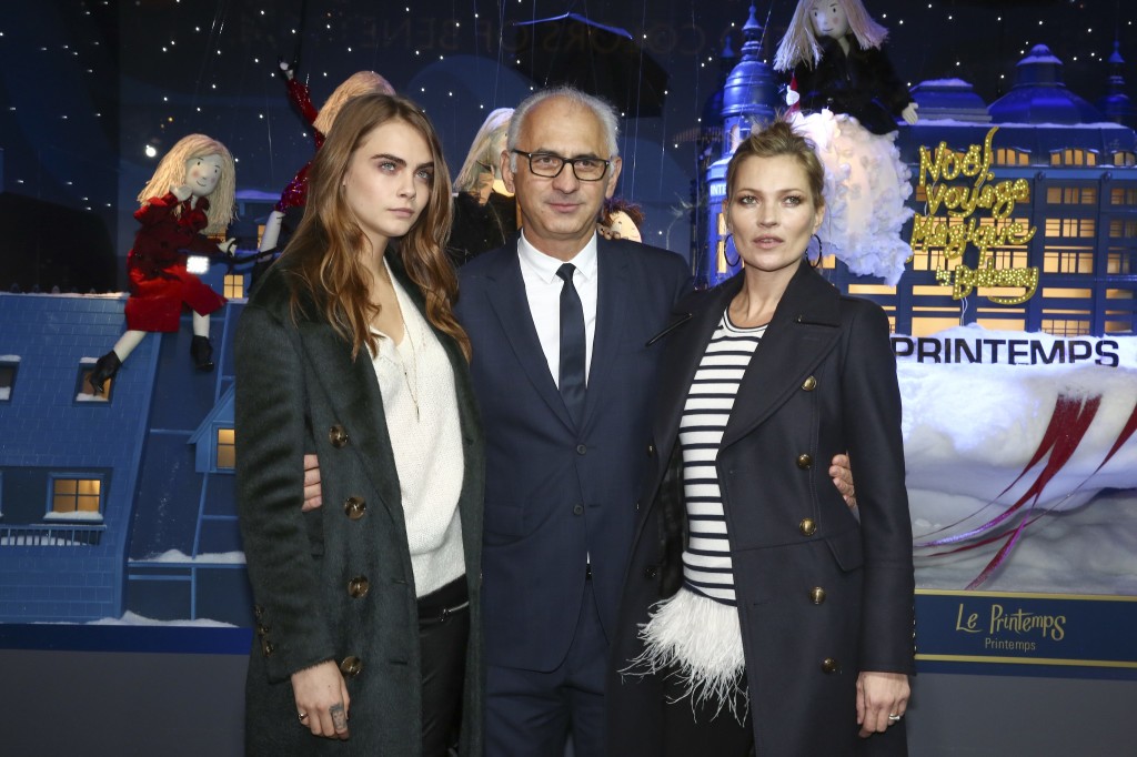 Reveal of Printemps Christmas windows